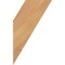 Ekena Millwork 3 1/2"W x 6"D x 10"H Traditional Smooth Knee Brace, Western Red Cedar BRC04X06X10TRA00SWR - alternate 2